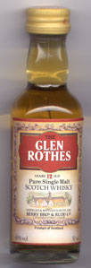 «Glen Rothes 12 Years Old»