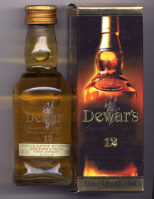 «Dewar's Special Reserve 12 aged years»