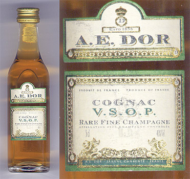 «A. E. Dor V.S.O.P. Rare Fine Champagne»