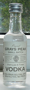 «Grays Peak Small Batch»