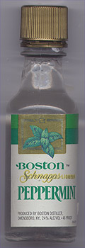«Boston Peppermint Schnapps Liqueur»