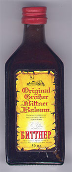 «Original Grober Bittner Balsam»