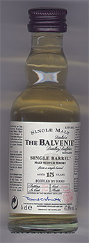 «The Balvenie Single Barrel 15 Aged Years»
