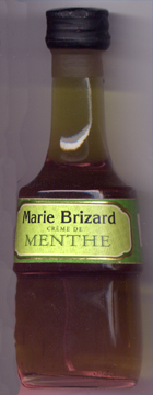 «Marie Brizard Creme de Menthe»