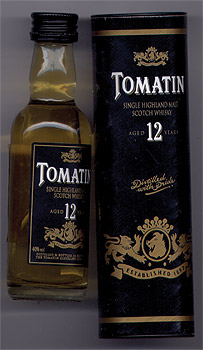 «Tomatin 12 aged years»