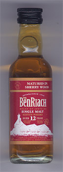 «The BenRiach 12 Aged Years»